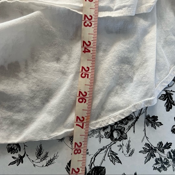 - Free People White Crocheted snd Beaded BoHo Top - Picture 13 of 13